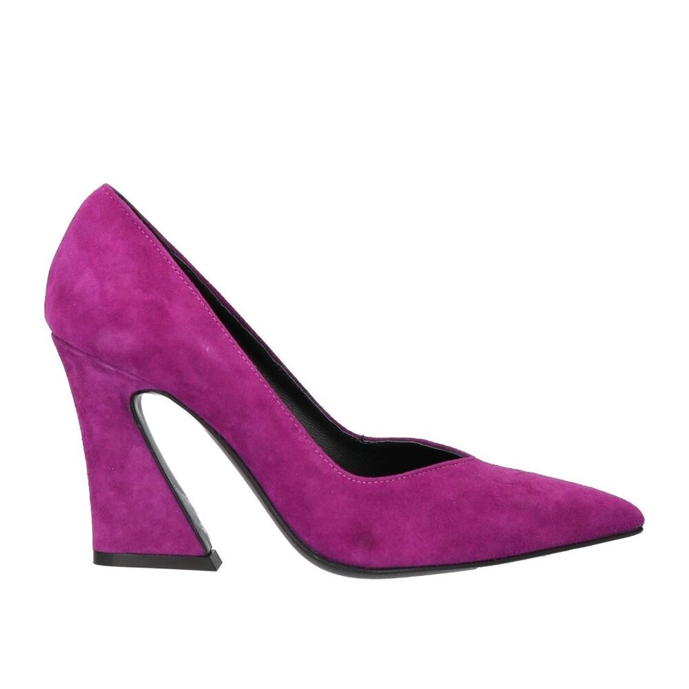 $80 Made in Italy, Suede Pumps in Mauve color, size 8